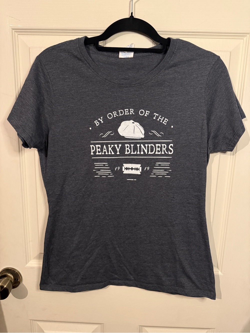 Peaky Blinders Port & Company Gray T-Shirt By Order of Peaky Blinders Size M